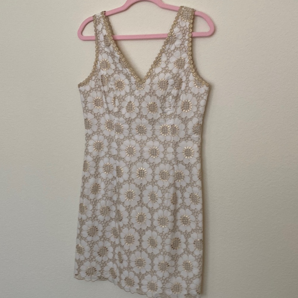 Lily Pulitzer cotton eyelet dress 6